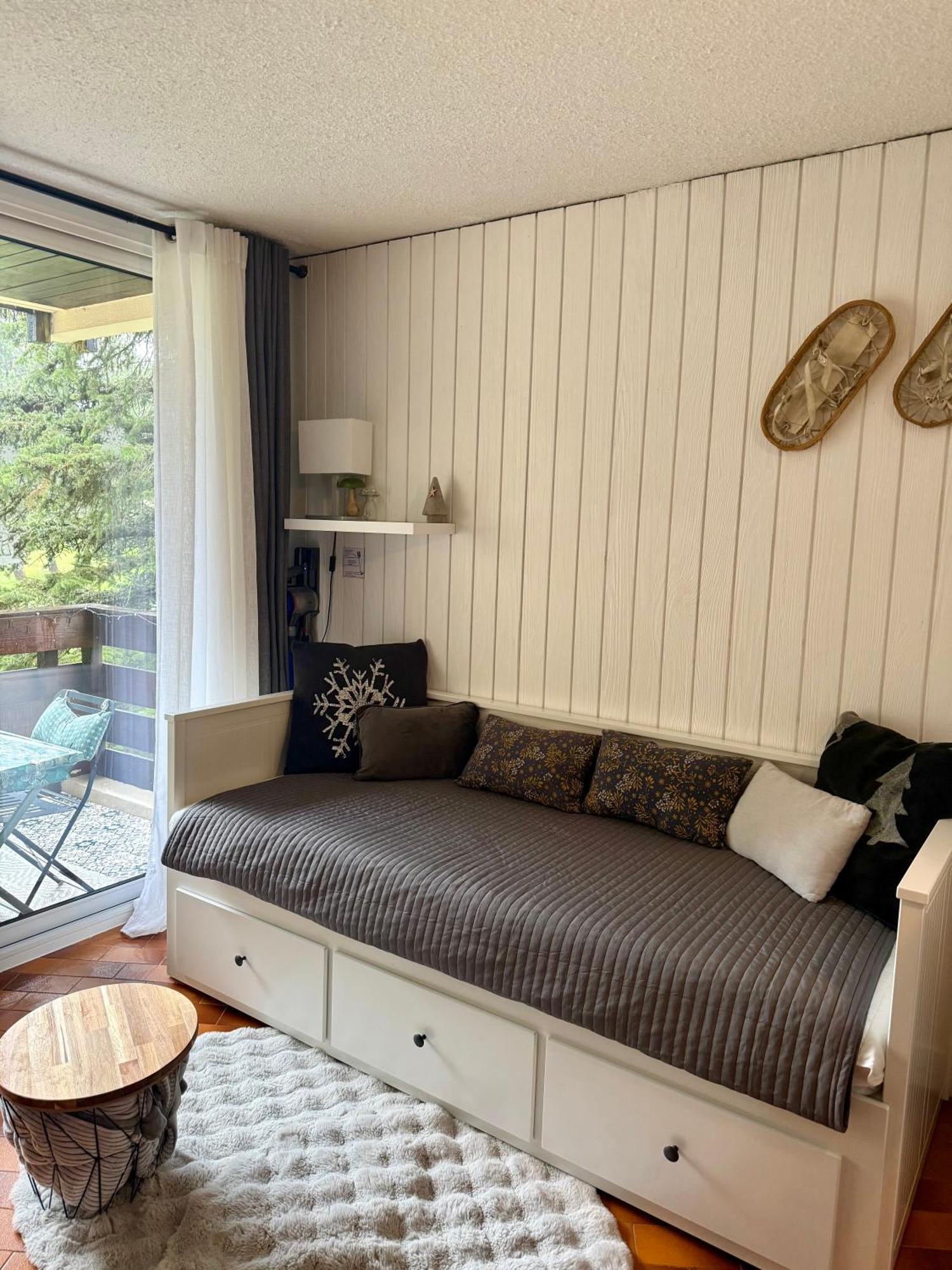 Appartement 4 Couchages Avec Terrasse 昂塞勒 外观 照片